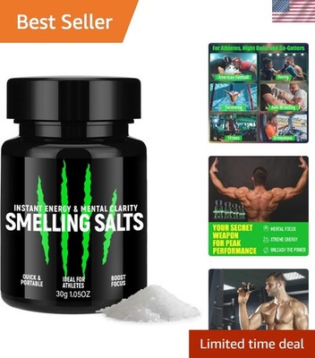 Instant Energy Booster Salts for Athletes - Explosive Focus & Power in 1.05 oz