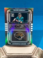 Trevor Lawrence, Panini 2022, Legendary Logos, Jacksonville Jaguars, # LL-16.