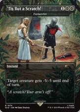 1x Tis But A Scratch - Dismember - Foil Near Mint English Secret Lair Mtg M