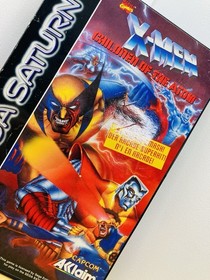 Sega Saturn X-Men Children of the Atom Boxed Game with Manual