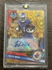 2023 BOWMAN U CHROME 1ST BOWMAN GOLD LAVA REFRACTOR AUTO #58 DEVIN NEAL AU #/50
