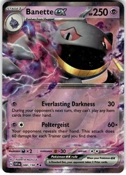 Banette ex 088/198 Scarlet & Violet