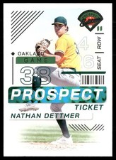 Nathan Dettmer 2024 Panini Prospect Edition Oakland Athletics #109