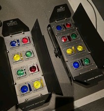 Chauvet Color Bank 8 , 8 Lamp Wash Light Two Pack