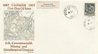 CANADA POST OFFICE  FDC   ISSUED   1957   (FDC s030)