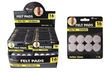 Diamond Visions Max Force 11-1289 Felt Pad 16 Piece Set MultiPack (3 sets of...