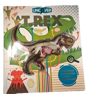 Uncover a T. Rex by Dennis Schatz - Hardcover, Silver Dolphin Books, Dinosaurs