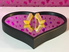 BRATZ Shoes Feet TESSA Yellow High Heel Pumps Replacement Pair MGA ULTRA RARE