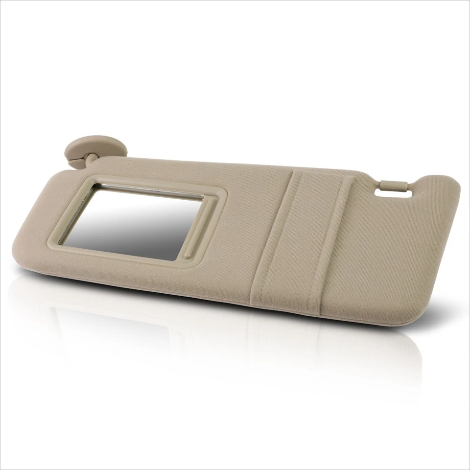 Parasol lado del conductor estilo OE para Toyota Venza 09-16 con espejo beige Foto 2 de 4