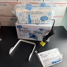 New Gemmy FAUX SNOW Snow Machine Fake Snow Machine 800W Damaged Box