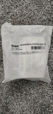 Trex Transcend Adjustable Foot-Block  PC Color White WTFTBLKPC Sealed New
