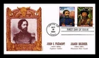 DR JIM STAMPS US COVER JOHN FREMONT LEGENDS OF THE WEST FIRST DAY ISSUE COMBO
