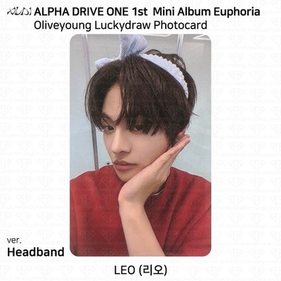 ALD1　EUPHORIA oliveyoung オリヤン トレカ ペンサ Alpha Drive One ALD1 1st Mini Euphoria OliveYoung Online LuckyDraw