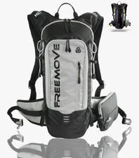 Backpack Daypack 10L, Phone Pocket, Suitable as Light Hydro Pack for Hiking, ...