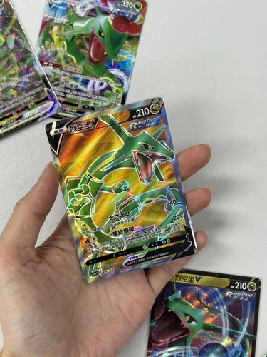 Pokemon TCG S- Chinese Card Rayquaza Set of 6 Rare NM - Picture 3 of 3