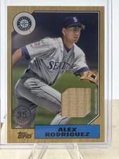 Alex Rodriguez 2022 Topps Series 2 1987  Bat Relic #87BR-AR