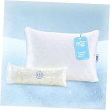 DOZ - Almohada de cama ajustable, superficie de enfriamiento, espuma King