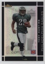 2007 Topps Finest Rookie Black Refractor 90/99 Tony Hunt #123 0c6