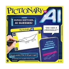 Mattel Boardgame Pictionary Vs. AI Box EX/NM
