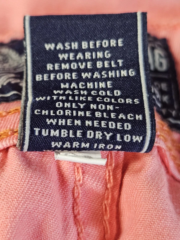 American Rag CIE Coral Cargo Shorts Men’s 34 Y2K Style Cotton Casual Pockets - Image 3 of 4