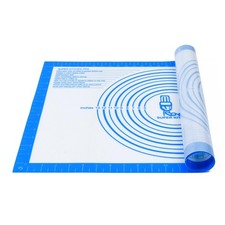 Nonstick Silicone Pastry Baking Mat Large with Measurements 16''By 24'' for S...