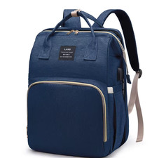 Borsa per Mamma Pieghevole Lettino per Culla Pieghevole Portatile Leggero Zaino 