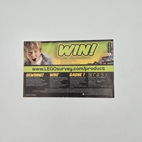 4865 HARRY POTTER FORBIDDEN FOREST Lego Instruction *Manual Only* Hagrid Set