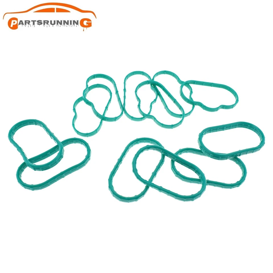 For Jaguar S-Type X-Type 2002-08 Engine Intake Manifold Gasket Set Upper & Lower - Image 2 of 4