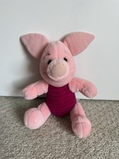 Piglet Winnie the Pooh Plush Disneyland Official Park Vintage Walt Disney World