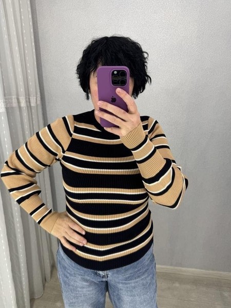 Women & Other Stories Turtleneck Beige M