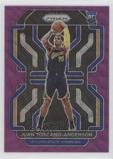 2021-22 Panini Prizm Purple Wave Prizm Juan Toscano-Anderson #295 d4v