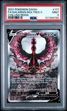 Pokemon Chilling Reign Galarian Moltres V Alternate Full Art PSA 9 177/198 on eBay