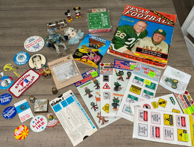 JUNK  DRAWER lot vintage Contents Small Collection Mixed Items 1970's. 1980's