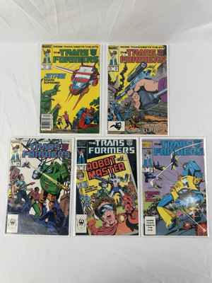 Marvel Transformers Comics #11, 13-16 (1985-86) Original Run Lot of 5 Issues