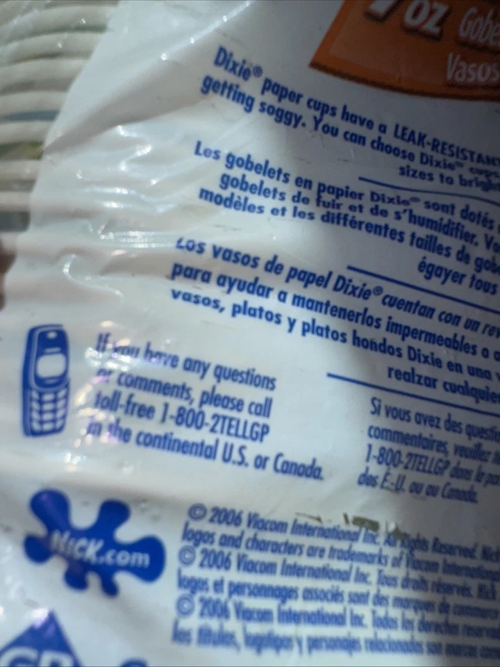 DORA LA EXPLORADORA Dixie tazas frías 51 tazas suministros para fiestas 2006 Foto 3 de 3