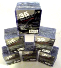 Ultra Pro Top Loaders Regular 3x4 Toploaders 210 total - 6 Bonus Packs 35 each