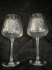 2 Wine Glass from Schnebly Redland's Winery, Miami