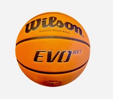 Wilson EVO NXT Indoor Basketball Size 7 NCAA Composite Leather Orange