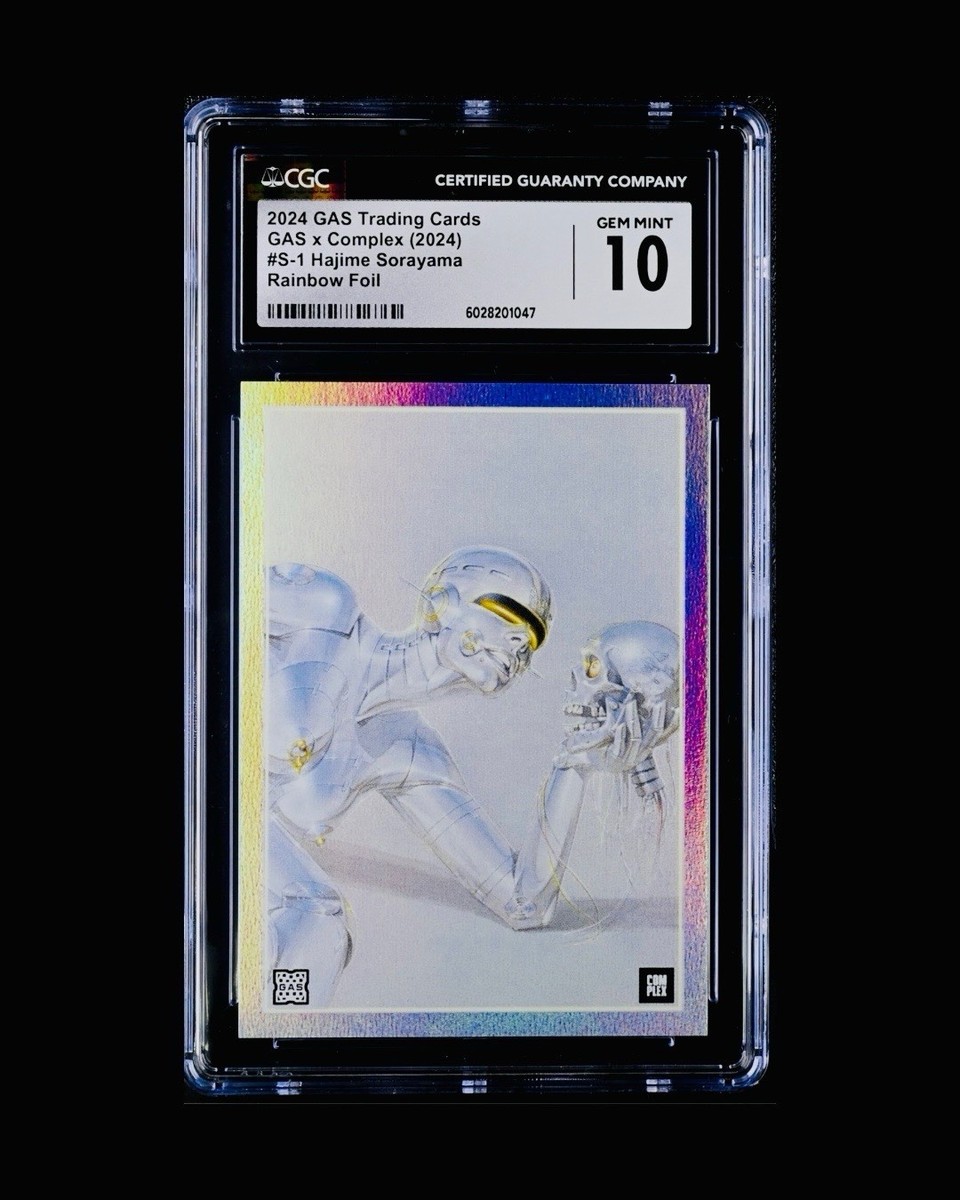 2024 GAS Trading Cards Hajime Sorayama Rainbow Foil #S-1 CGC 10