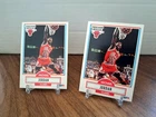 1990 FLEER #26 MICHAEL JORDAN CHICAGO BULLS HOF 2 CARD LOT