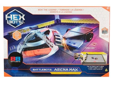 Hex Bots BattleBots Arena MAX Kampfausrüstung Roboter Kampf Spielset UK Neu Powerkit