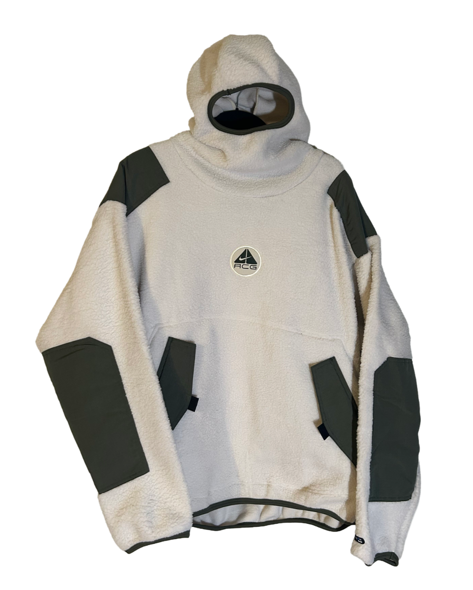 Nike ACG Ninja Fleece Balaclava Hoodie Vintage USA Sherpa Jacket
