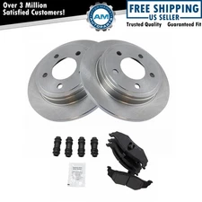 Semi Metallic Brake Pad & Rotor Rear Kit for Chrysler Dodge Eagle Brand