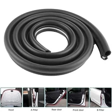 6ft Rubber Seal Weather Strip Door Window Lock Trunk Hood Edge Trim for Car SUV