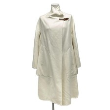 HERMES - Cream Outer material Cashmere Women's Coat