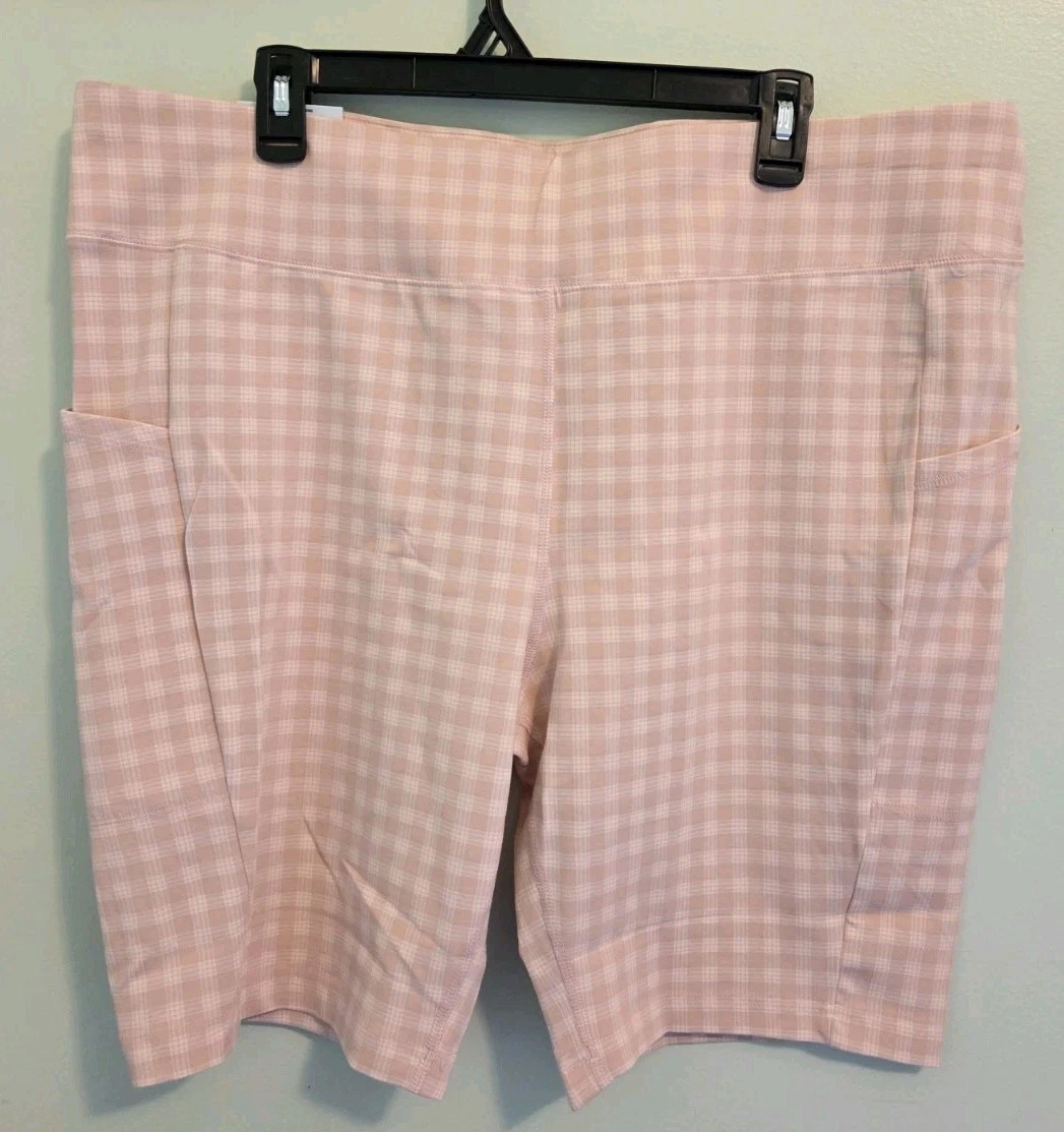 Pink Check Shorts for Women for sale | eBay
