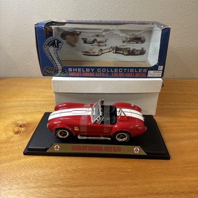 Shelby Collectibles Red Cobra 427 1/18 Box Shows Damage. Please Review Pictures