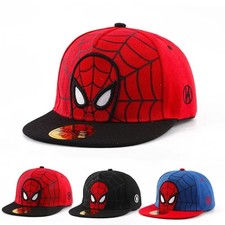 Kids Boys Spider Man Hat Summer Cap Cap New Marvel Baseball Cap Girls Hats