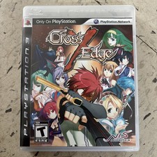 Cross Edge Sony PlayStation 3 2009 Complete W/ Manual Mint Clean Disc Rare Game