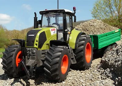 RC Traktor CLAAS Axion 870 + Anhänger in XL Länge 72cm "Ferngesteuert" 262455-1